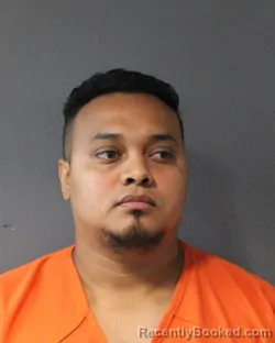 Mugshot of Genrri Omar Sanchez-Ortiz booked in Oklahoma County, Oklahoma on September 4, 2026