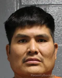 Mugshot of GERALD RYAN TSOSIE booked in Oklahoma County, Oklahoma on June 22, 2026