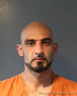 Mugshot of HICHAM ELAOUFIR booked in Oklahoma County, Oklahoma on March 23, 2026