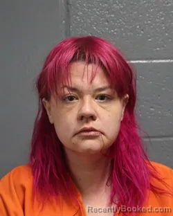 Mugshot of Hannah Rose Harris booked in Oklahoma County, Oklahoma on August 31, 2026