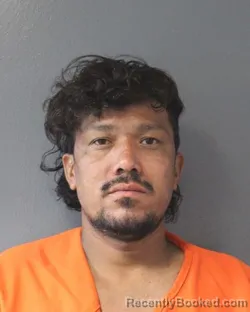 Mugshot of Hector Mendoza booked in Oklahoma County, Oklahoma on August 23, 2026