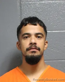 Mugshot of Hugo Jesus Pena booked in Oklahoma County, Oklahoma on August 25, 2026