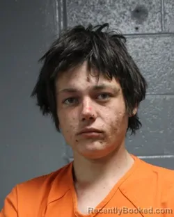 Mugshot of HUNTER LEE WEBB booked in Oklahoma County, Oklahoma on March 24, 2026