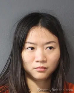 Mugshot of HANGWEN ZHANG booked in Oklahoma County, Oklahoma on June 9, 2026