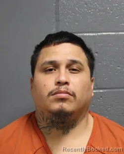 Mugshot of ISAID TREJO-MENDOZA booked in Oklahoma County, Oklahoma on March 27, 2026