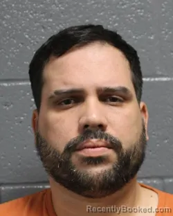 Mugshot of Jose Aponte Mendez booked in Oklahoma County, Oklahoma on August 29, 2026