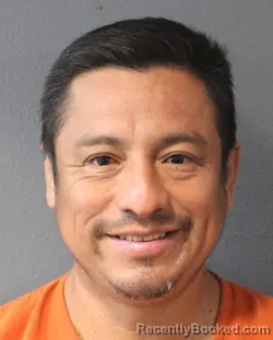 Mugshot of Jose Azuara Santos booked in Oklahoma County, Oklahoma on September 4, 2026