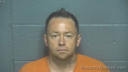 Mugshot of JONATHAN AARON BARDEN booked in Oklahoma County, Oklahoma on July 15, 2026