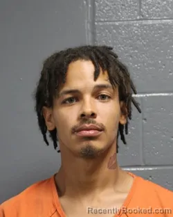 Mugshot of Jaelon Elias Frederick booked in Oklahoma County, Oklahoma on August 23, 2026