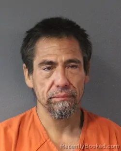 Mugshot of Juanito Damacio Fuentez booked in Oklahoma County, Oklahoma on August 29, 2026