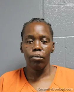 Mugshot of JONIETHA DARIA HUNTLEY booked in Oklahoma County, Oklahoma on June 14, 2026