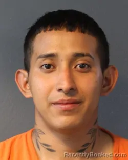 Mugshot of JAIME ERNESTO LOPEZ VEGA booked in Oklahoma County, Oklahoma on March 14, 2026