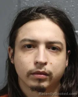 Mugshot of Jacob Manuel Moreno booked in Oklahoma County, Oklahoma on August 31, 2026