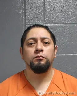 Mugshot of JORGE MARIO GARCIA MORALES booked in Oklahoma County, Oklahoma on March 19, 2026