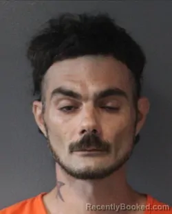 Mugshot of Jonathan Michael Russie booked in Oklahoma County, Oklahoma on August 29, 2026
