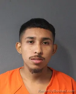 Mugshot of Juan Carlos Salinas Rodriguez booked in Oklahoma County, Oklahoma on August 23, 2026