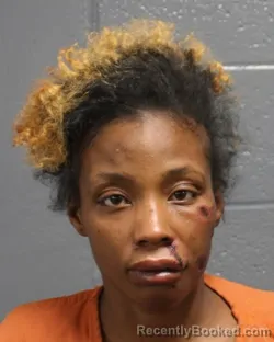 Mugshot of JASMINE MARIE TYLER booked in Oklahoma County, Oklahoma on March 22, 2026