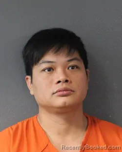 Mugshot of Jiande Tan booked in Oklahoma County, Oklahoma on September 4, 2026