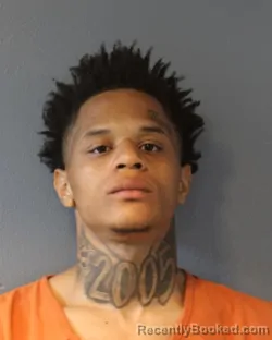 Mugshot of KNOWLEDGE DEWAYNE JOHNSON booked in Oklahoma County, Oklahoma on March 19, 2026