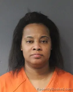 Mugshot of Keena Danielle Johnson booked in Oklahoma County, Oklahoma on August 29, 2026