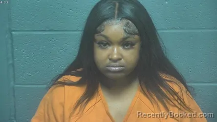 Mugshot of KAMILAH JAYLAA MACIEL booked in Oklahoma County, Oklahoma on June 12, 2026