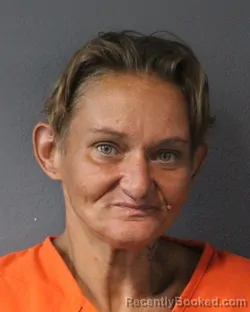 Mugshot of Katherine Mills booked in Oklahoma County, Oklahoma on August 22, 2026