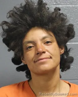 Mugshot of KALYN RANIECE REYES booked in Oklahoma County, Oklahoma on March 18, 2026