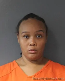 Mugshot of Kyra Sharonae Williams-Young booked in Oklahoma County, Oklahoma on August 23, 2026