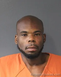 Mugshot of Lamartez Lewayne Evans booked in Oklahoma County, Oklahoma on August 26, 2026