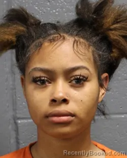 Mugshot of LONDON AYANN HENRY booked in Oklahoma County, Oklahoma on March 22, 2026