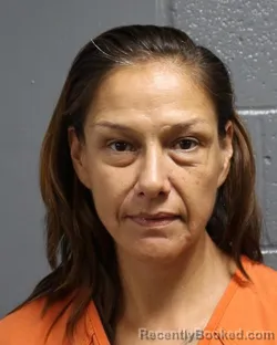 Mugshot of LALEISHA DAWN HUGHES booked in Oklahoma County, Oklahoma on June 14, 2026