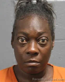 Mugshot of LATEZZA RENE LOTTIE booked in Oklahoma County, Oklahoma on March 14, 2026