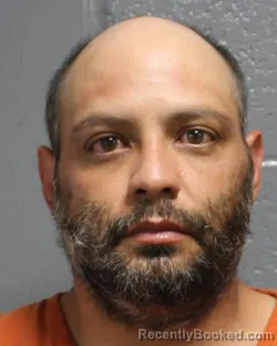 Mugshot of LOGAN JAMES MORENO booked in Oklahoma County, Oklahoma on March 31, 2026