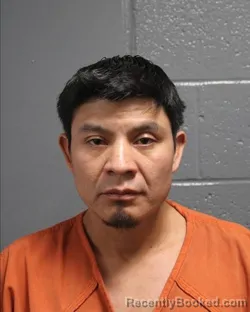 Mugshot of Mario Ambrocio booked in Oklahoma County, Oklahoma on August 16, 2026