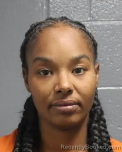 Mugshot of MYRISHA SHARNAY BLACK booked in Oklahoma County, Oklahoma on March 18, 2026