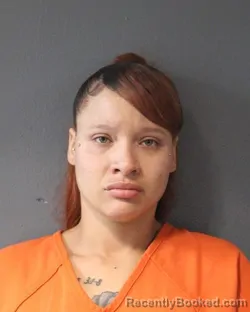 Mugshot of Michela Dasha Crump booked in Oklahoma County, Oklahoma on August 23, 2026