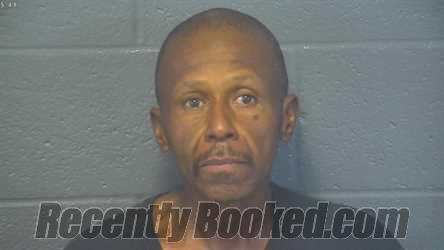 Booking photo from Oklahoma County, Oklahoma