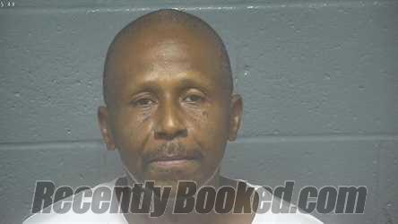 Booking photo from Oklahoma County, Oklahoma