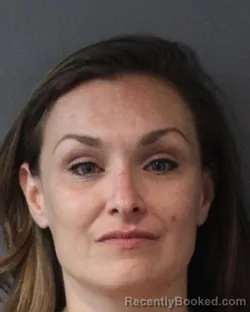Mugshot of Morgan Jahree Estebane booked in Oklahoma County, Oklahoma on August 23, 2026