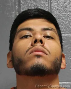 Mugshot of Miguel Angel Gallegos booked in Oklahoma County, Oklahoma on August 29, 2026