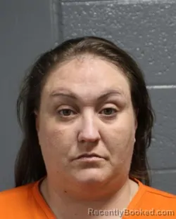 Mugshot of Misty Laurann Glendenning booked in Oklahoma County, Oklahoma on September 14, 2026