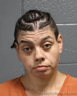 Mugshot of Margarita Elizabeth Guerrero booked in Oklahoma County, Oklahoma on August 27, 2026