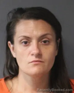 Mugshot of Megan Elizabeth Gilmore booked in Oklahoma County, Oklahoma on August 29, 2026
