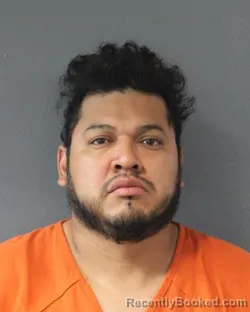 Mugshot of Marvin Roberto Hernandez booked in Oklahoma County, Oklahoma on July 27, 2026