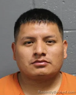 Mugshot of Melvin Lopez Perez booked in Oklahoma County, Oklahoma on August 24, 2026
