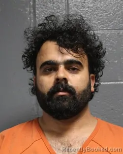 Mugshot of Mohammad Hussain Mohammad Azam booked in Oklahoma County, Oklahoma on August 30, 2026