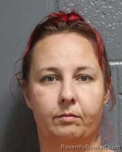 Mugshot of Megan Michelle Mullins booked in Oklahoma County, Oklahoma on September 14, 2026