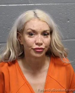 Mugshot of MERCEDES A RIMMER booked in Oklahoma County, Oklahoma on March 26, 2026