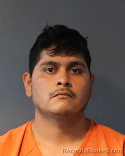 Mugshot of MARCO SANCHEZ AGUIRRE booked in Oklahoma County, Oklahoma on March 22, 2026