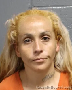 Mugshot of NUBIA MARISOL AGUILERA booked in Oklahoma County, Oklahoma on March 26, 2026